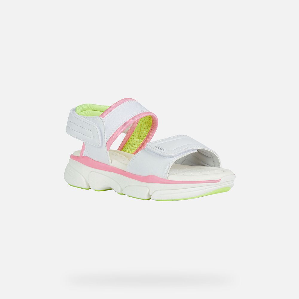 Sandalias Geox Menina Branco - Lunare - EIUDB9318